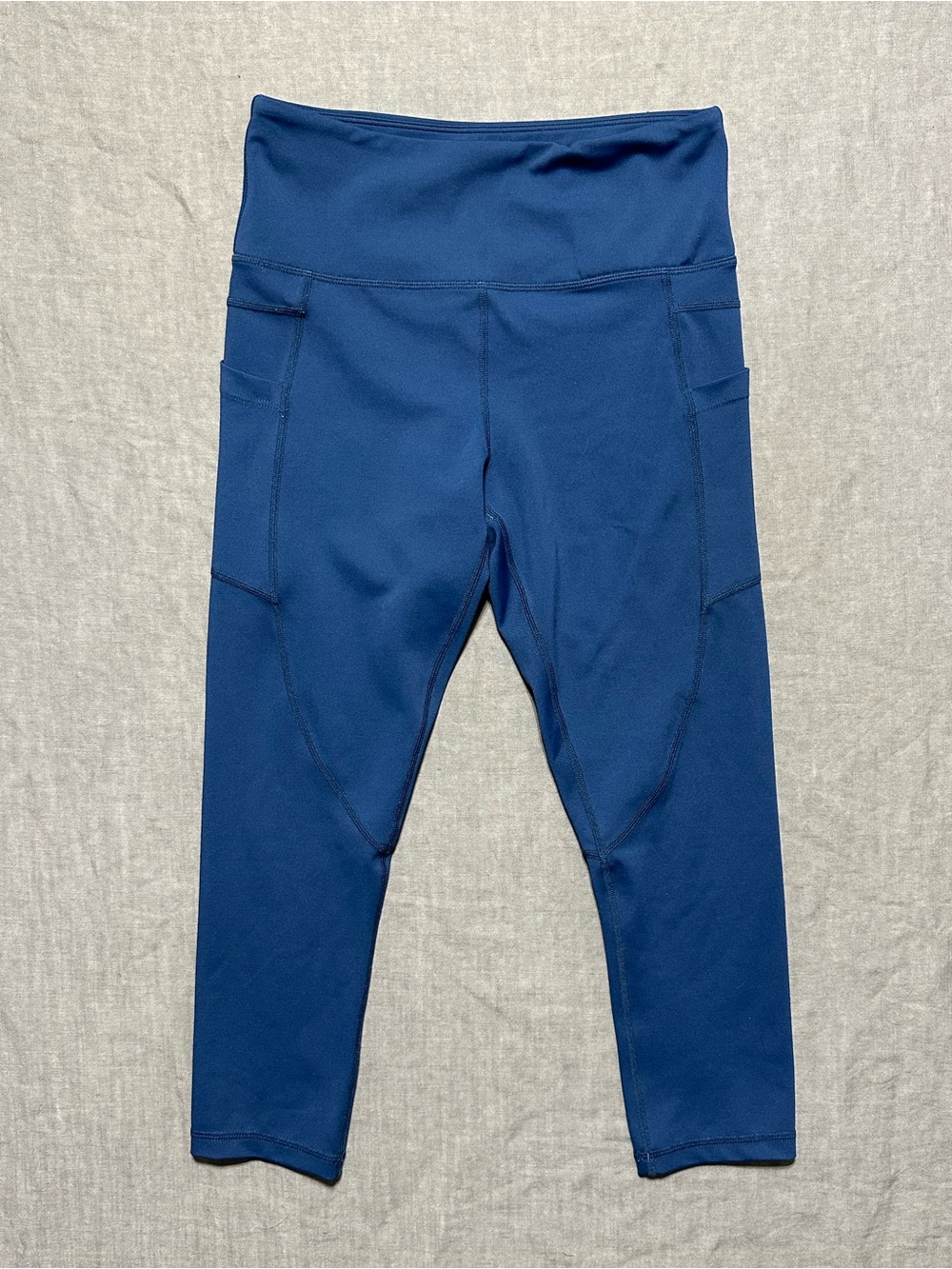 Zyia Active Blue Leggings with Side Pockets